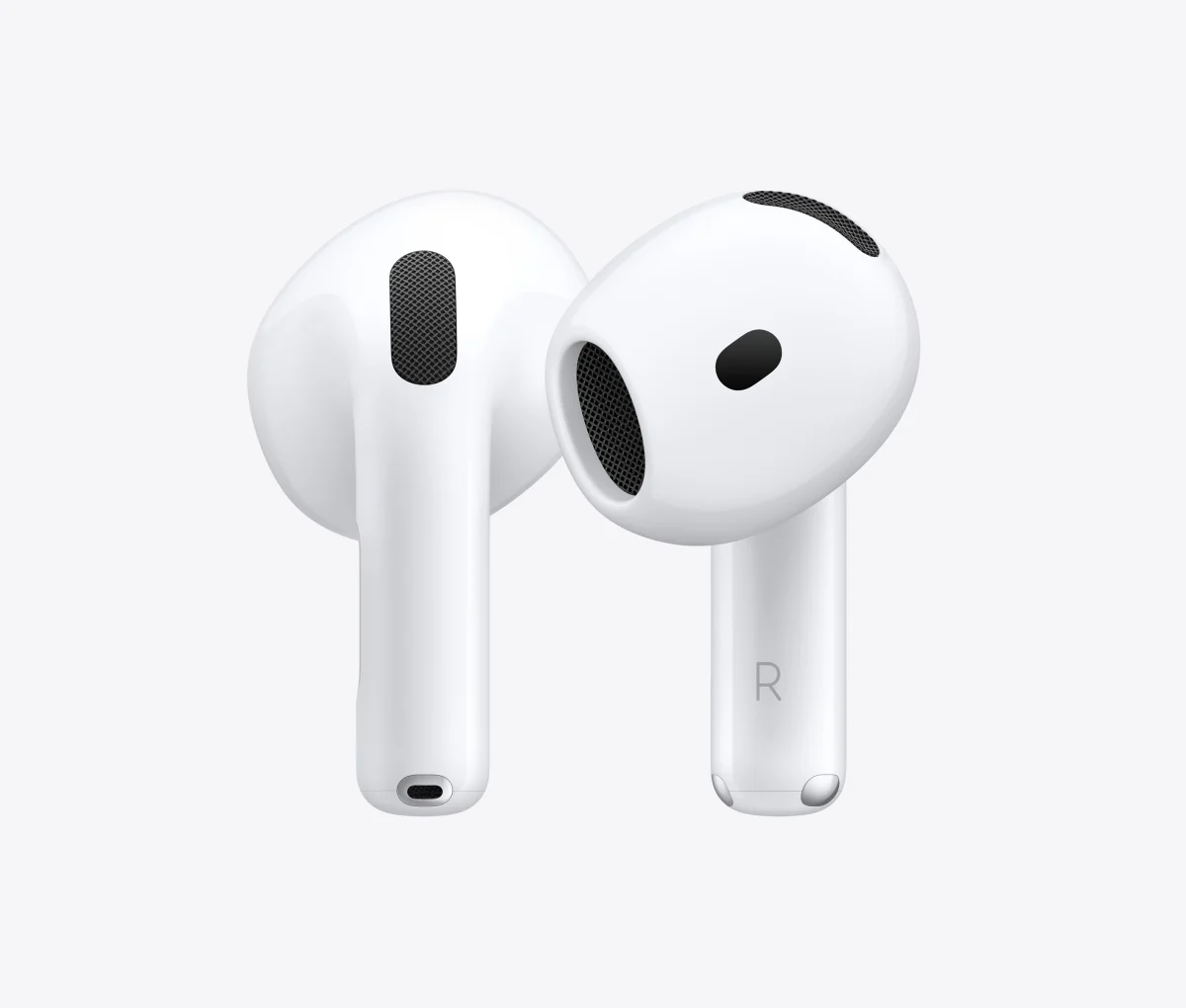AirPods 4 avec Réduction active du bruit Blanc - vue 2