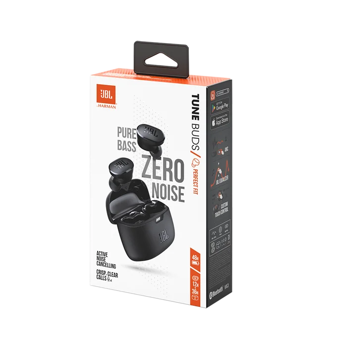 Ecouteurs True Wireless JBL Tune Buds Noir - vue 11