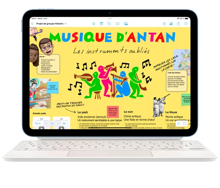 iPad 11 pouces Gris - vue 4