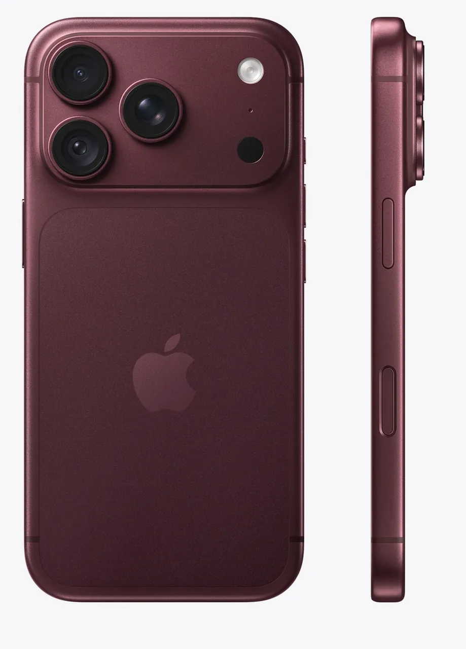 iPhone 18 Pro Burgundy - vue 2