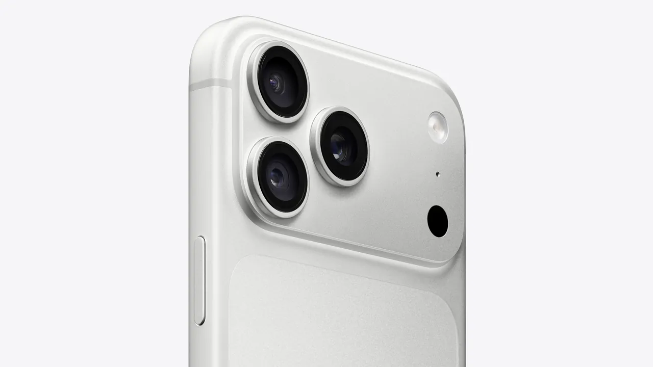 iPhone 18 Pro Max Silver - vue 3